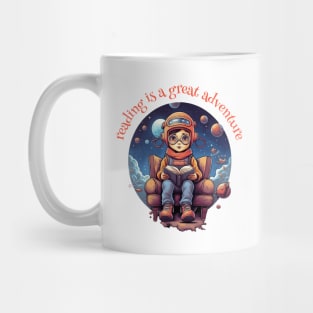 reading is a great adventure Mug